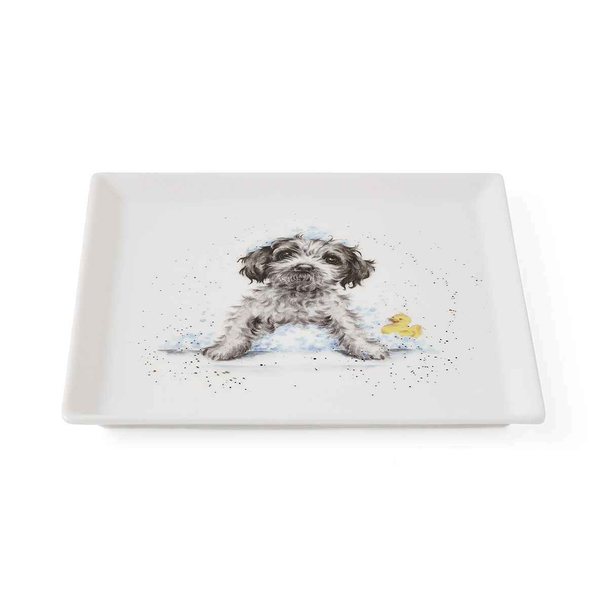 Wrendale Designs Square Dog Plate image number null